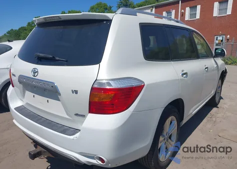 2008 Toyota Highlander Limited from USA, damaged, VIN JTEES42A482044432